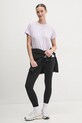 Bavlněné tričko Dkny DP4T9994 fialová AW24