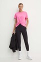 Dkny tricou din bumbac DP4T9994 roz AW24