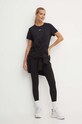 Dkny t-shirt bawełniany DP4T9994 czarny AW24