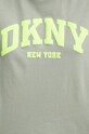 Памучна тениска Dkny DP4T9945 зелен