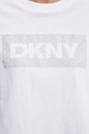 Хлопковая футболка Dkny DP4T1040 белый
