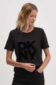 Одежда Хлопковая футболка Dkny D2G4A221 чёрный