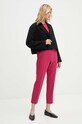 Theory t-shirt bawełniany L1024521 różowy AW24