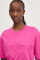 Chiara Ferragni t-shirt bawełniany różowy 77CBHK09