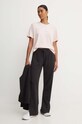 Bavlněné tričko adidas Essentials IW5183 růžová AW24