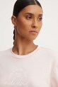 Bavlněné tričko adidas Essentials růžová IW5183