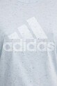 Футболка adidas IW7717 голубой
