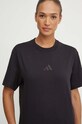 adidas t-shirt bawełniany All SZN bawełna czarny IX3808