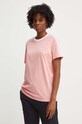 Bavlněné tričko adidas Essentials růžová IY1698