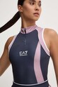 Топ для тренувань EA7 Emporio Armani темно-синій TJ04Z.6DTH57.2507