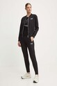 EA7 Emporio Armani tricou TJQCZ.6DTT17.1200 negru AW24