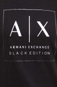 Armani Exchange t-shirt bawełniany XW000063.AF10359 czarny