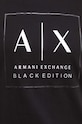 Armani Exchange t-shirt bawełniany XW000063.AF10359 czarny