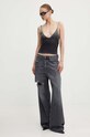Хлопковый топ Diesel M-LAILA A14842.0PHAV чёрный AW24