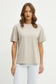 Bavlněné tričko Marella hladký béžová 2423976024200