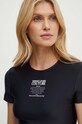 Versace Jeans Couture tricou negru 77HAH602.J0148