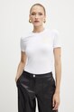 Tričko Versace Jeans Couture bílá 77HAHT00.CJ03T