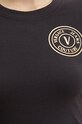 Versace Jeans Couture t-shirt 77HAHT00.CJ03T czarny