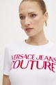 Tričko Versace Jeans Couture bílá 77HAHL01.CJ02L
