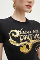 Versace Jeans Couture tricou 77HAHC00.CJ02C negru