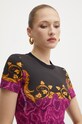 Tričko Versace Jeans Couture vícebarevná 77HAH6P8.JS425