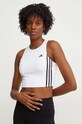 adidas Performance top pentru alergare Own The Run Excite print alb IN1438