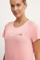 adidas Performance tricou de antrenament Adizero roz IW3216