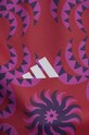 adidas Performance t-shirt treningowy x FARM Rio IX6985 bordowy