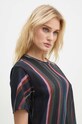Bavlnené tričko PS Paul Smith čierna W2R.232V.NP4787
