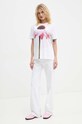 PS Paul Smith tricou din bumbac W2R.232V.NP4837 alb AW24