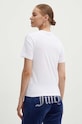 Odzież Juicy Couture t-shirt bawełniany DIAMANTE JEWEL GIRLFRIEND T-SHIRT- JCMCT224257.117 biały