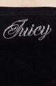 Juicy Couture top welurowy CVC BAILEY BANDEAU JCWCT24344.101 czarny
