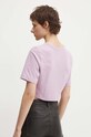 Odzież Vans t-shirt bawełniany VN000GFFD451 fioletowy