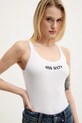 Хлопковый топ Miss Sixty белый 6L2RJ3580000