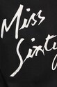Miss Sixty t-shirt z domieszką jedwabiu 6L3SJ3780000 czarny