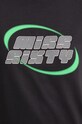 Miss Sixty tricou din amestec de mătase 6L3SJ4870000 negru