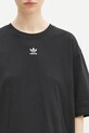 adidas Originals tricou din bumbac Essential negru IY7321