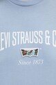 Levi's t-shirt bawełniany 17369.2801 niebieski