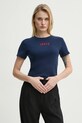 Levi's tricou din bumbac bleumarin A8798