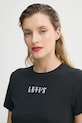 Levi's tricou din bumbac negru A8798