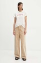 Bavlnené tričko Levi's 17369.2805 béžová AW24