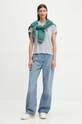 Levi's t-shirt bawełniany 17369.2851 szary AW24