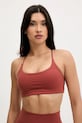 Jógová podprsenka JOYINME Breeze jemně vyztužené oranžová Top.Breeze