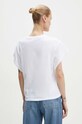Îmbrăcăminte American Vintage tricou din bumbac VUP02BH24 alb