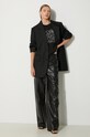 Kenzo cotton t-shirt Constellation Emb FE62TS1434SG.99J black AW24