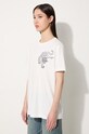 Бавовняна футболка Kenzo Gots Star Tiger Emb Loose білий FE62TS1354SG.02