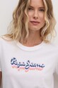 Хлопковая футболка Pepe Jeans ENARA PL505879 белый AW24