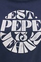 Бавовняна футболка Pepe Jeans ELVIA PL505881 темно-синій