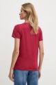 Îmbrăcăminte Pepe Jeans tricou din bumbac FIORE PL505951 burgundia