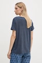 Oblečenie Tričko Pepe Jeans FABIANA PL505953 tmavomodrá